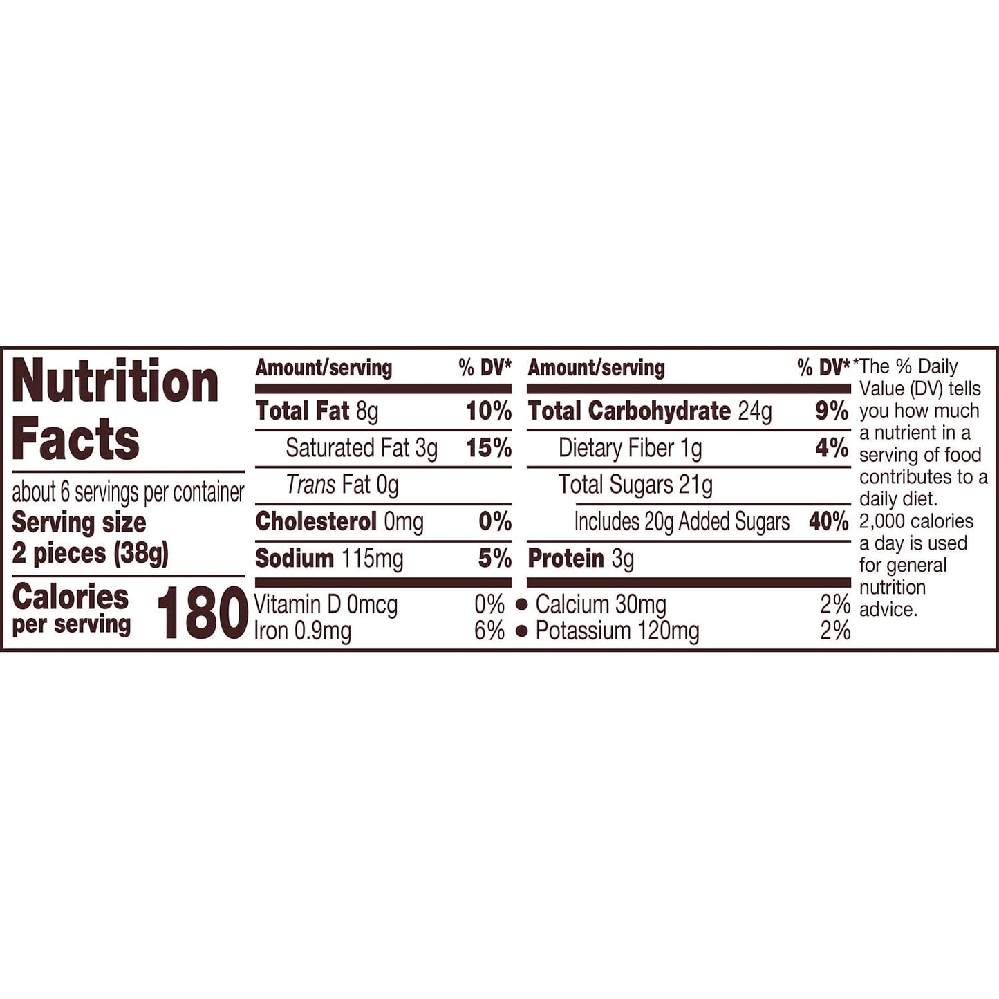 Reese's Fast Break Peanut Butter Nougat Snack Size Candy, Bars 0.67 oz, 12 Count