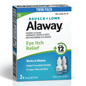 Alaway® Antihistamine Eye Drops, from Bausch + Lomb 0.34 FL OZ, Twin Pack