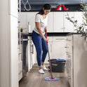 O-Cedar EasyWring RinseClean Spin Mop and Bucket System, Hands-Free System