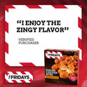 TGI Fridays Frozen Snacks & Appetizers Buffalo Style Boneless Chicken Bites, 15 oz Box Regular