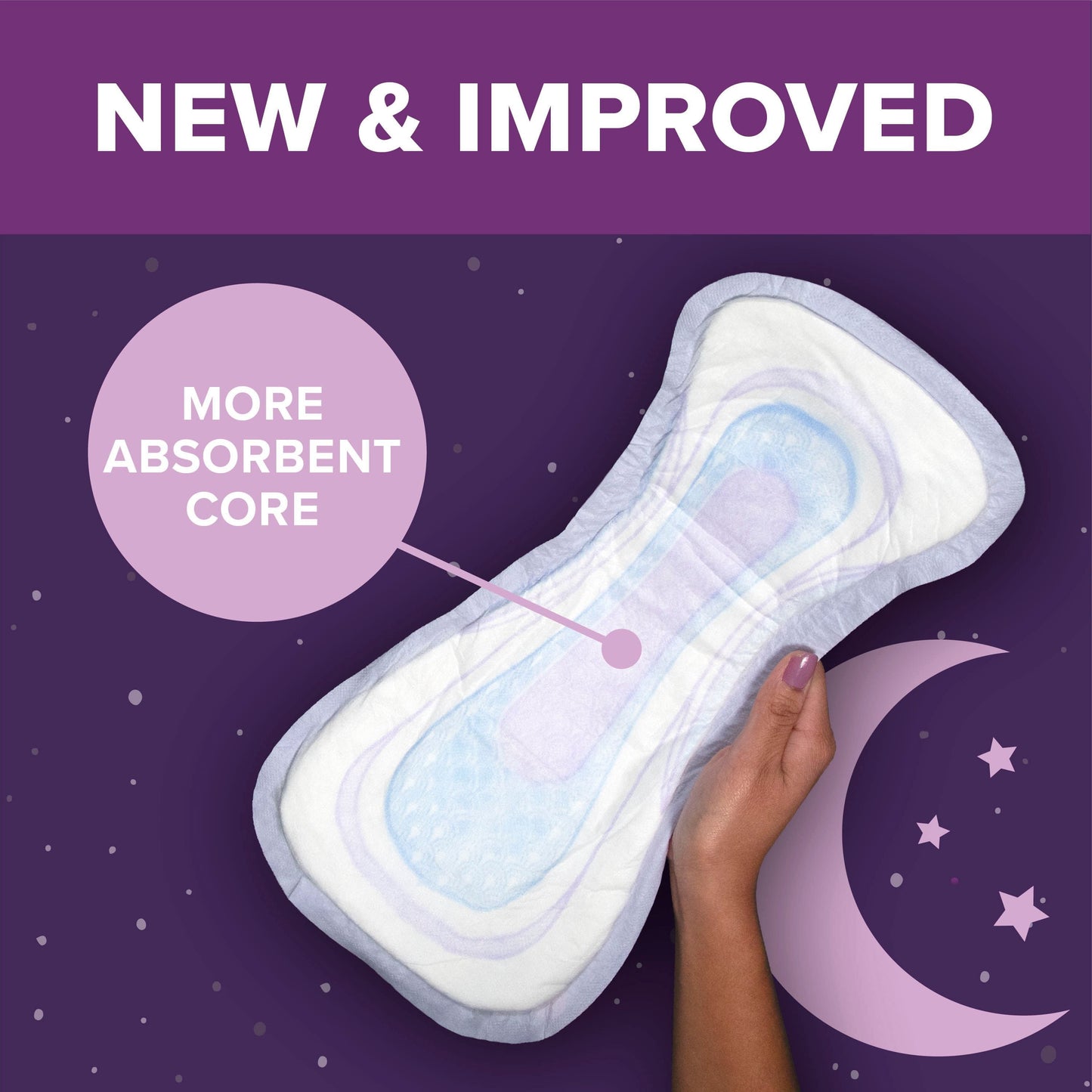 Poise Incontinence Pads for Women, 8 Drop, Overnight Absorbency, Extra-Coverage, 36Ct