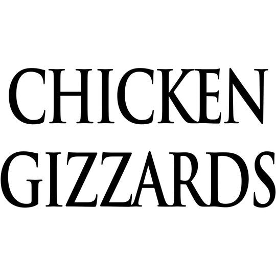 Tyson All Natural Chicken Gizzards, 1.0 - 2.5 lb Tray
