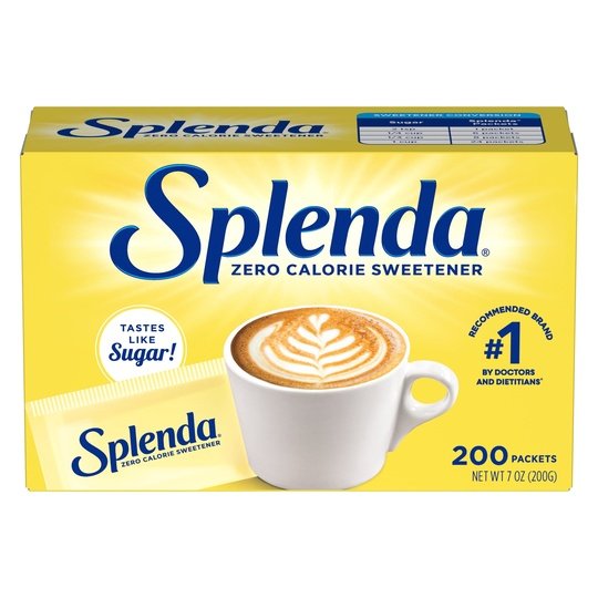 Splenda Zero Calorie Sugar Substitute, Sweetener Packets (200 Count)