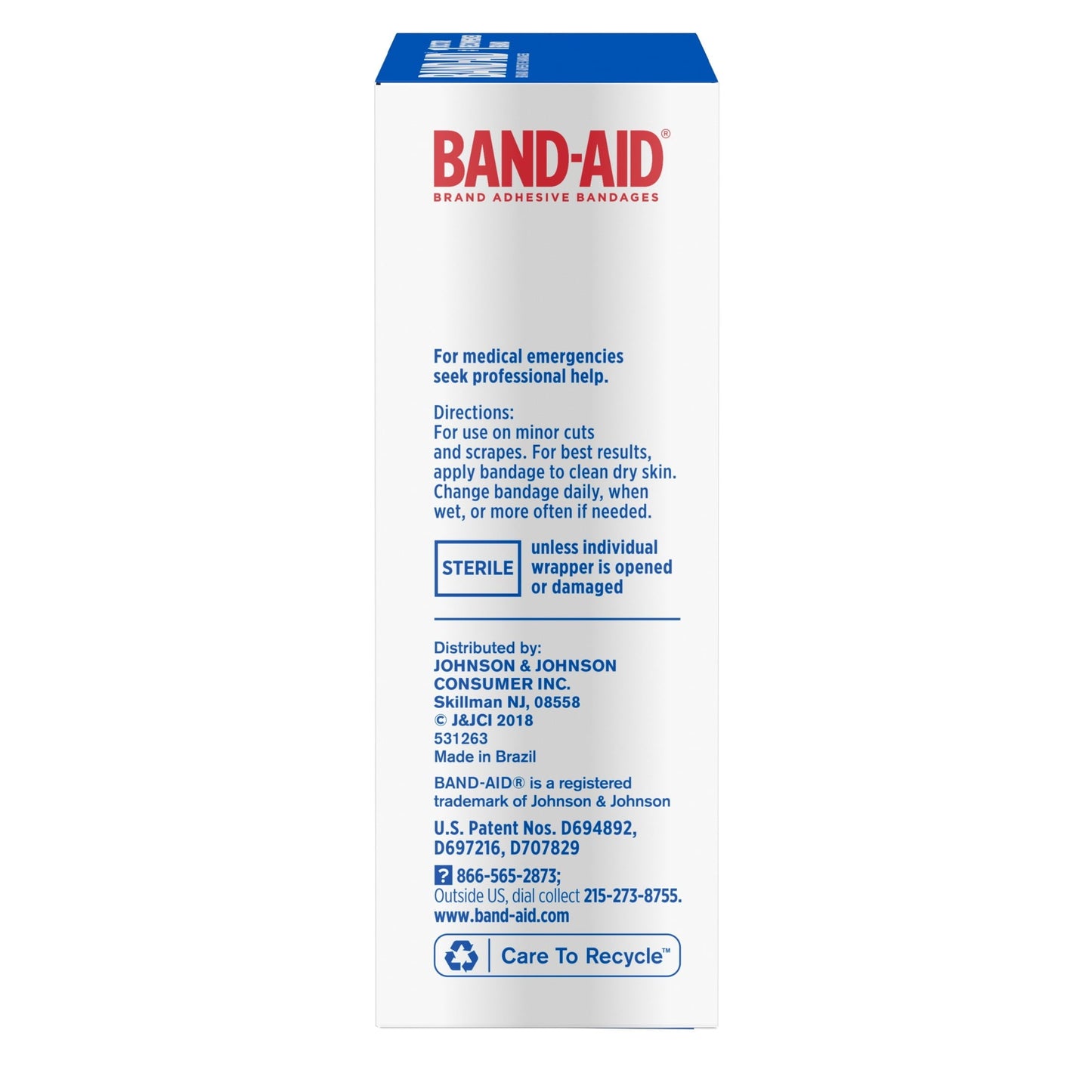 Band-Aid Brand Flexible Fabric Adhesive Bandages, Assorted, 30Ct