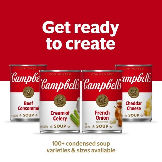 Campbell's Condensed Bean with Bacon Soup, 11.25 oz Can