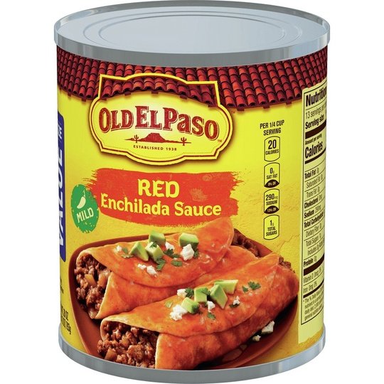 Old El Paso Mild Red Enchilada Sauce, Value Size, 1 Ct., 28 oz.