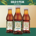 Gold Peak Real Brewed Tea Cane Sugar Sweet, Bottled Tea Drink, 16.9 fl oz, 6 Bottles