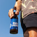 Bud Light Beer, 20 Pack Lager Beer, 12 fl oz Glass Bottles, 4.2 % ABV, Domestic