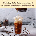 Tim Hortons Birthday Cake Cold Brew Coffee Concentrate, 100% Arabica Medium Roast, 32 oz