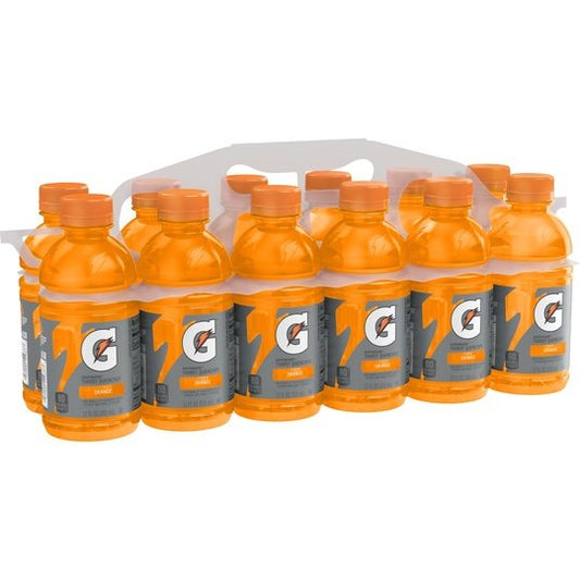 Gatorade Fierce Orange Thirst Quencher Sports Drink, 12 oz, 12 Pack Bottles