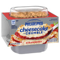 Philadelphia Cheesecake Crumble Strawberry Cheesecake Dessert with Graham, 2 Ct Pack