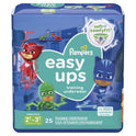 Pampers Easy Ups PJ Masks Training Pants Toddler Boys Size 2T/3T 25 Count