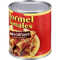 HORMEL Beef Tamales in Chili Sauce, Shelf Stable, 28 oz Steel Can