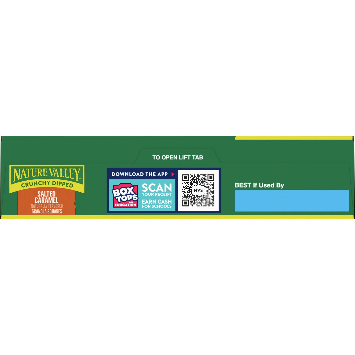 Nature Valley Crunchy Dipped Granola Squares, Salted Caramel, 6 ct, 4.68 OZ