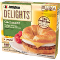 Jimmy Dean Delights Turkey Sausage, Egg White & Cheese Croissant Sandwiches, 19.2 oz, 4 Ct (Frozen)