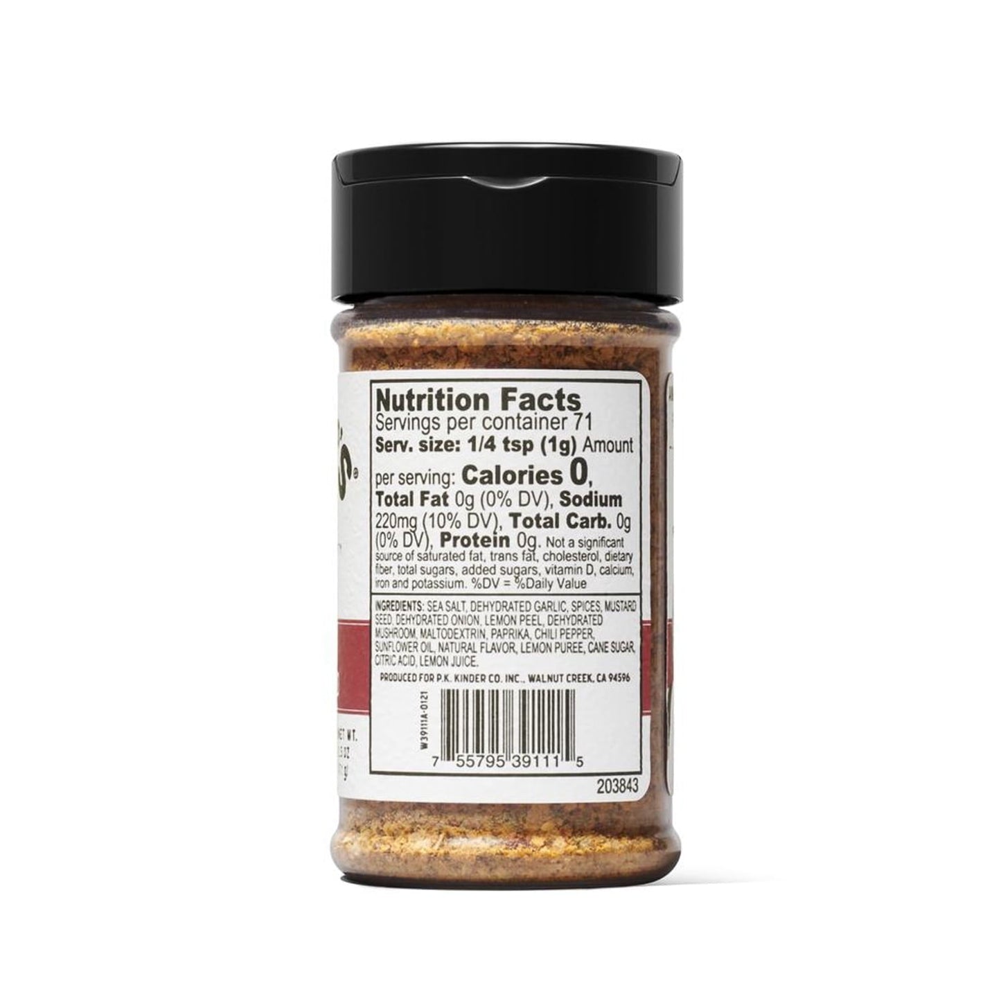 Kinder's The Steak Blend Rub and Seasoning, 2.5 Ounce