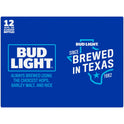 Bud Light Beer, 12 Pack Beer, 16 fl oz Glass Bottles, 4.2% ABV, Domestic Lager