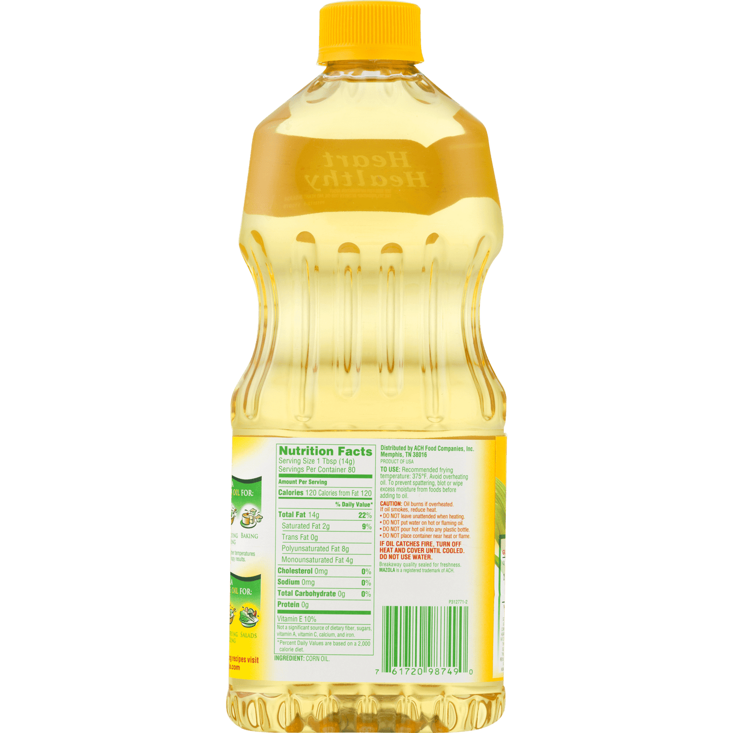 Mazola Corn Oil, 40 fl oz