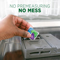 Cascade Platinum + Oxi Dishwasher Pods, Action Pacs Dishwasher Detergent Pods, Fresh Scent, 14 Ct