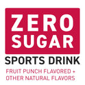 POWERADE Electrolyte Enhanced Zero Sugar Fruit Punch Sport Drink, 28 fl oz, Bottle