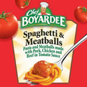 Chef Boyardee Spaghetti and Meatballs, Microwave Pasta, Canned Food, 14.5 oz.