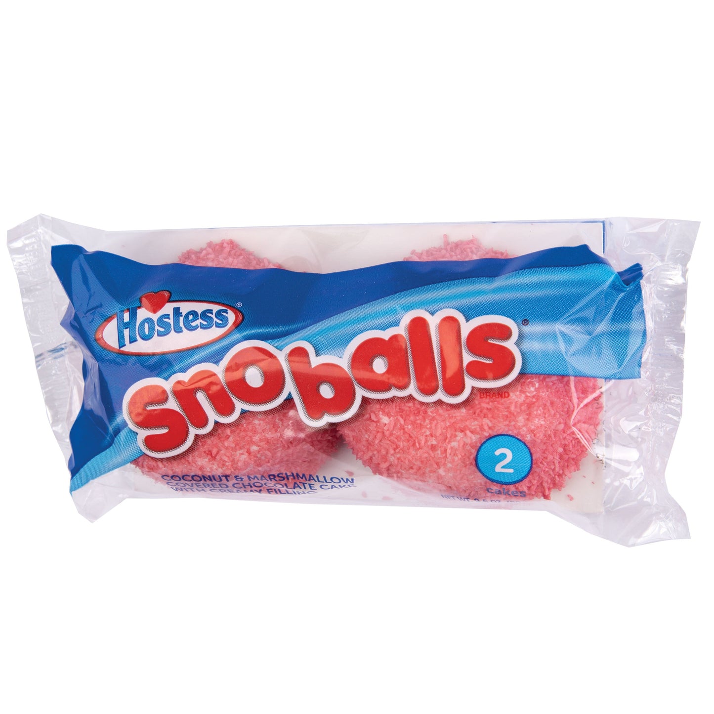 Hostess Snoballs Single Serve, 2 Count, 3.5 oz