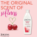 Jergens Hand and Body Lotion, Original Scent Moisturizing Body Lotion, with Cherry Almond Essence, 10 Oz