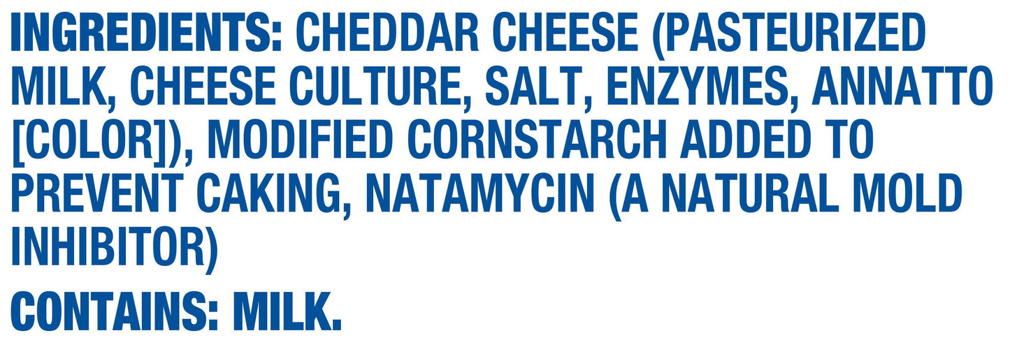 Kraft Sharp Cheddar Shredded Cheese, 8 oz Bag