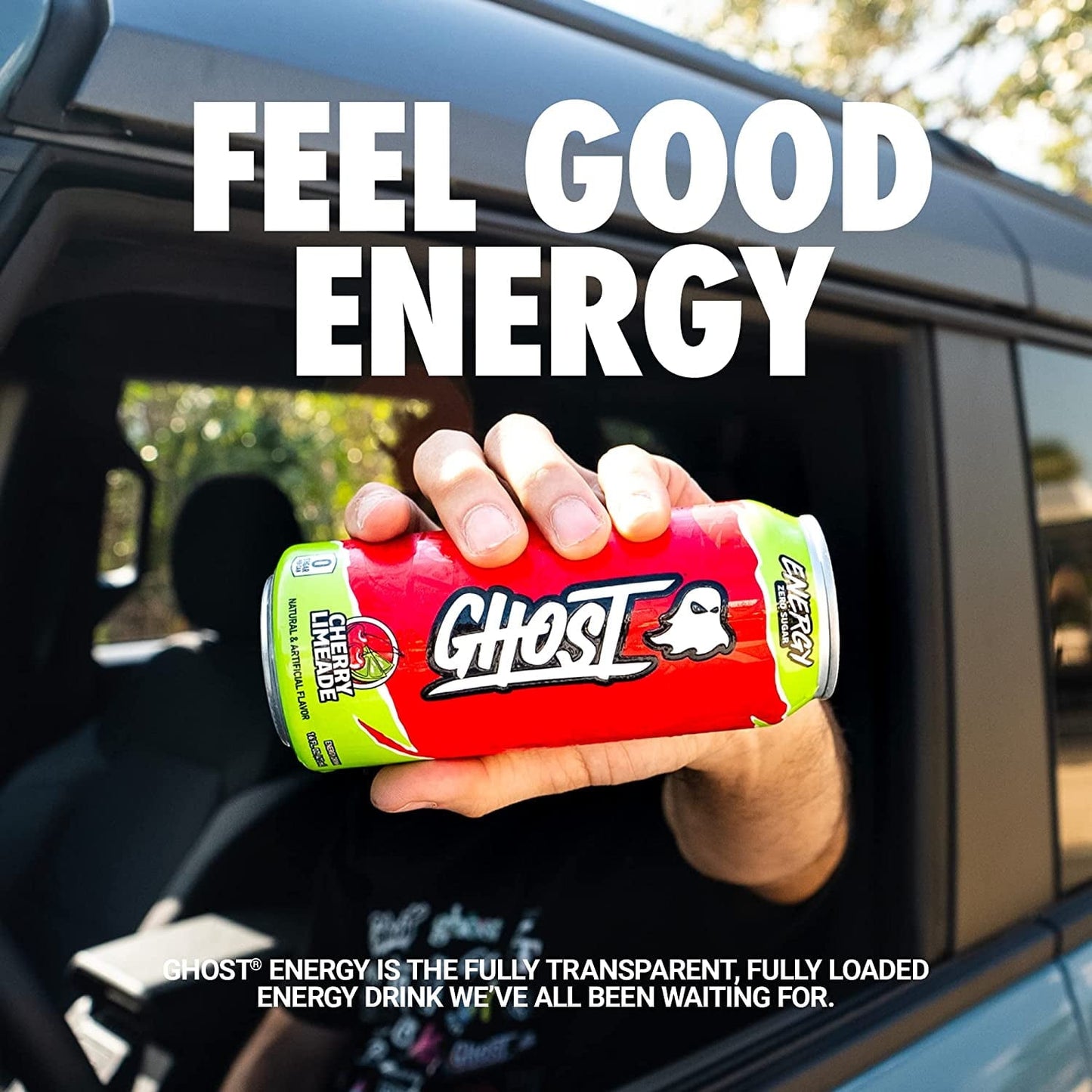 GHOST® ENERGY Zero Sugar Energy Drink, Cherry Limeade, 16 fl oz Can