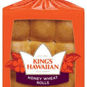 KING'S HAWAIIAN Honey Wheat Dinner Rolls, 12 Count, 12 oz