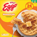 Eggo Homestyle Waffles, 29.6 oz, 24 Count (Frozen)