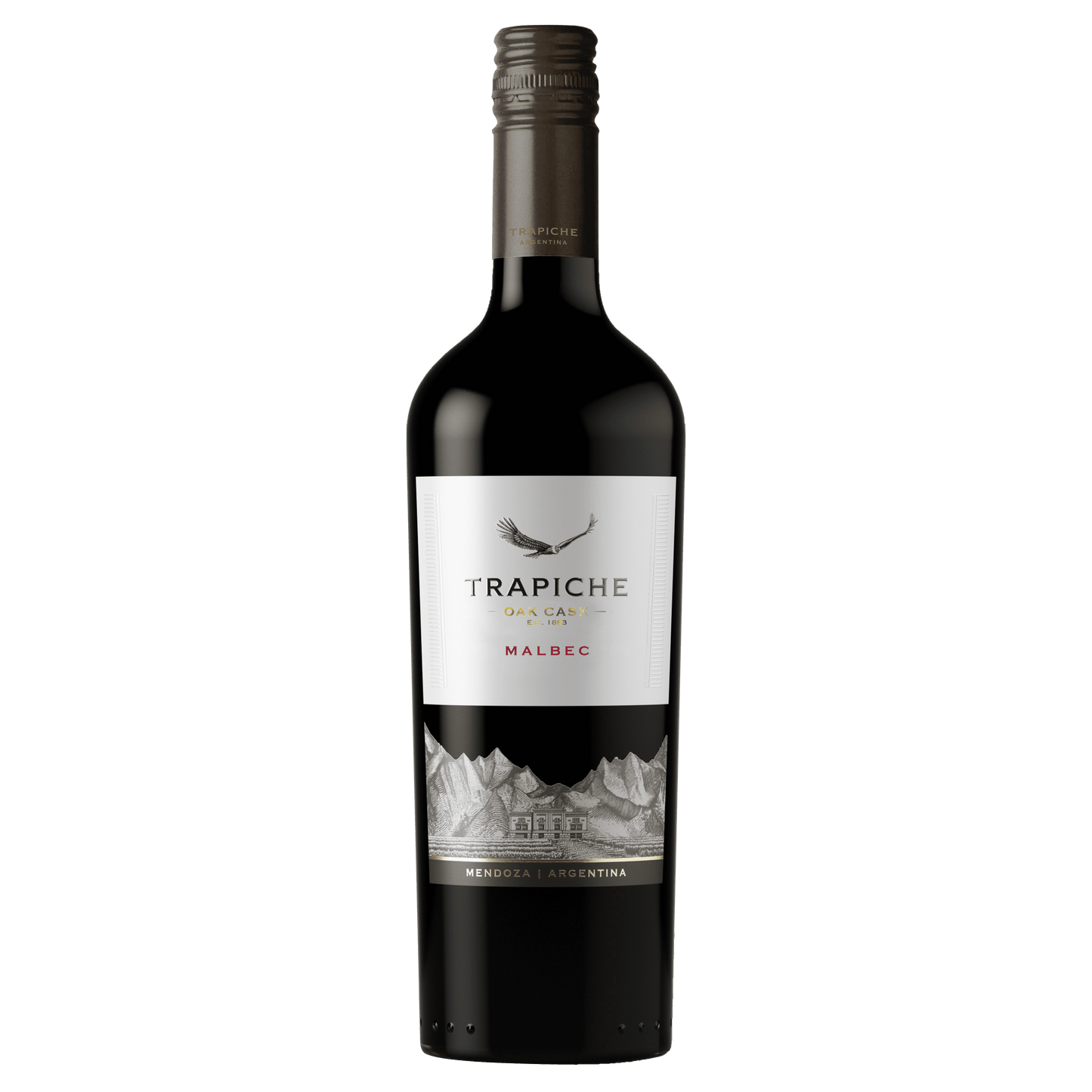 Trapiche™ Oak Cask Malbec Red Wine, 2017 Mendoza, Argentina, 750 mL