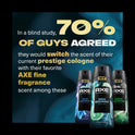 Axe Fine Fragrance Collection Men's Deodorant Spray, Aqua Bergamot Aluminum-Free, 4 oz