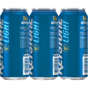 Keystone Light Lager Beer, 6 Pack, 16 fl oz Cans, 4.1% ABV