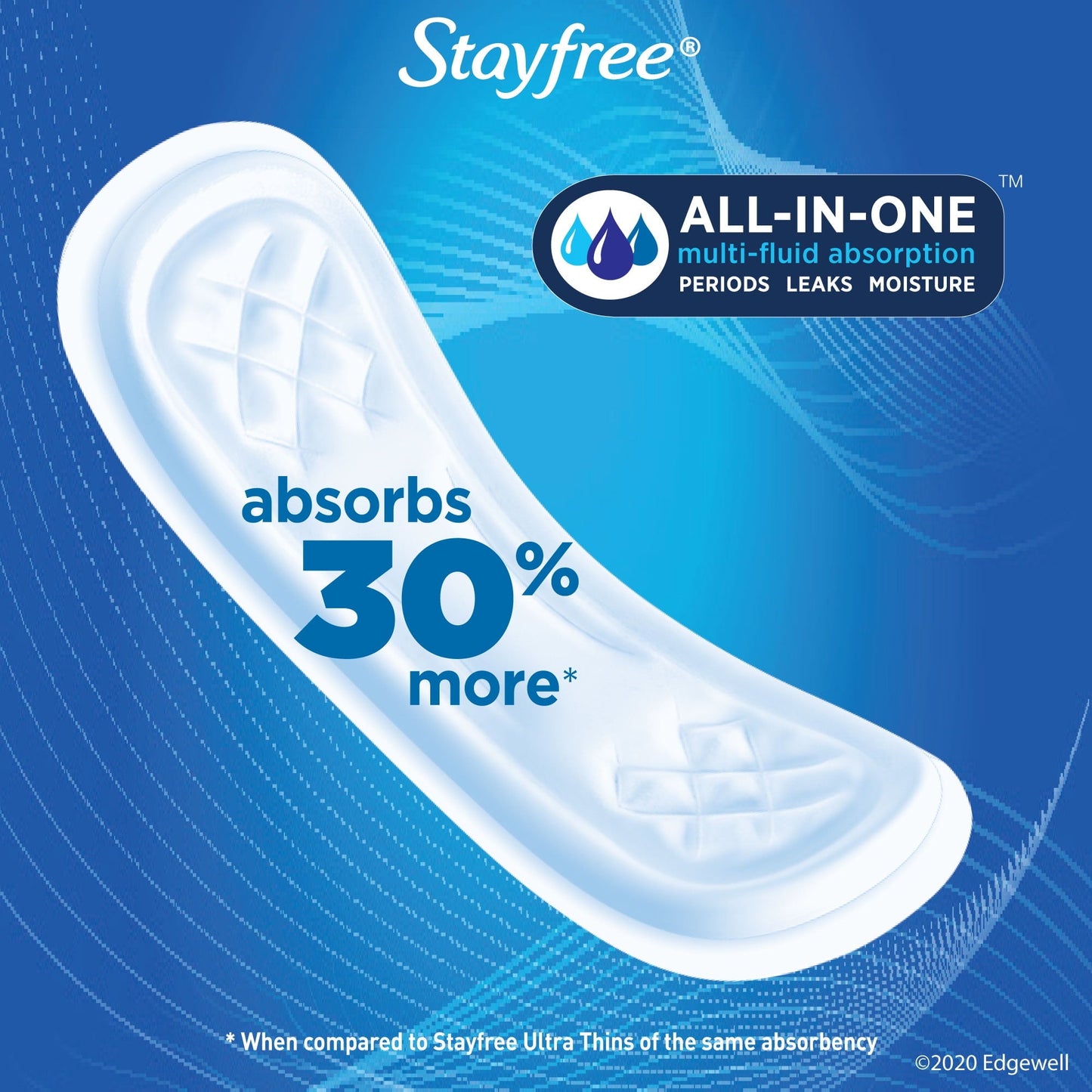 Stayfree Maxi Super Pads Wingless, Unscented, 66 Ct, Absorbs 30% More, Multi-Fluid Absorption, Comfortably Dry For Up To 8 Hours