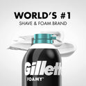 Gillette Foamy Sensitive Shave Foam For Men, Sensitive Skin, 11 oz