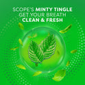 Crest Scope Outlast Mouthwash, Fresh Mint, 100mL, 3.3 fl oz