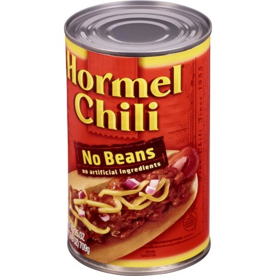 HORMEL Chili No Beans, 25 oz