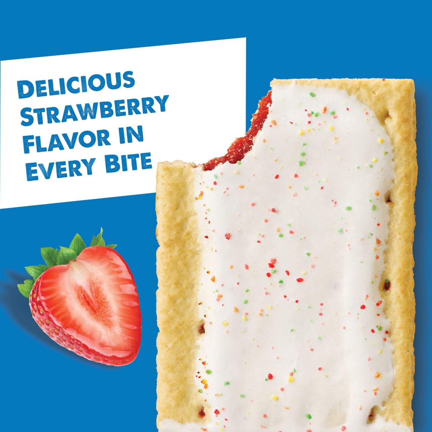 Pop-Tarts Frosted Cherry Instant Breakfast Toaster Pastries, Shelf-Stable, Ready-to-Eat, 27 oz, 16 Count Box