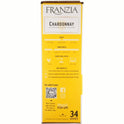 Franzia Vintner Select Chardonnay White Wine, 5 L Bag In Box, ABV 12.50%