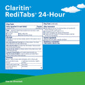 Claritin RediTabs 24 Hour Non-Drowsy Allergy Medicine, Loratadine Antihistamine Tablets, 10 Ct