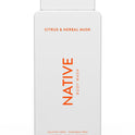 Native Natural Body Wash, Citrus & Herbal Musk, Sulfate Free, Paraben Free, 18 oz