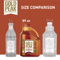 Gold Peak Real Brewed Tea Unsweetened, Black Iced Tea Drink, 89 fl oz