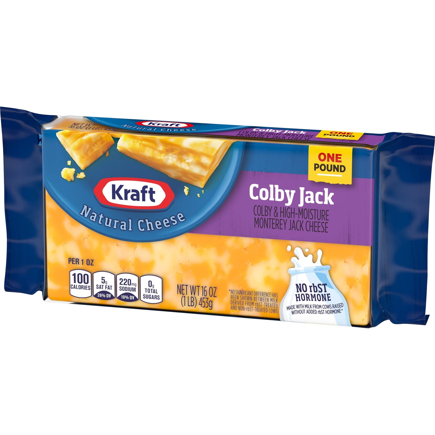 Kraft Colby Jack Marbled Cheese, 16 oz Block