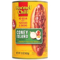 HORMEL Chili Coney Island Inspired No Bean, No Artificial Ingredients, 15 Oz