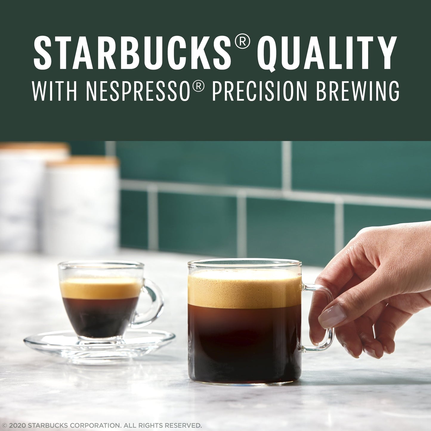 Starbucks by Nespresso Vertuo, Single-Origin Colombia, Medium Roast Nespresso Pods, 8 Ct