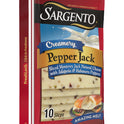 Sargento® Creamery Sliced Pepper Jack Natural Cheese, 10 slices