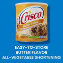 Crisco All-Vegetable Butter Flavor Vegetable Shortening, 48 oz