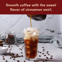 Tim Hortons Cinnamon Swirl Cold Brew Coffee Concentrate, 100% Arabica Medium Roast, 32 oz