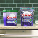 Cascade Platinum Plus Dishwasher Detergent Pacs, Mountain Scent, 62 Count